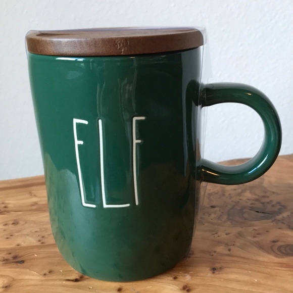 Rae Dunn Other - New! Rae Dunn Elf Mug w/ Coaster